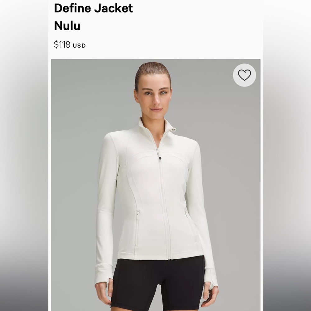 Lululemon Define Nulu Hoodie